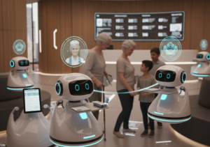 Automated front desk