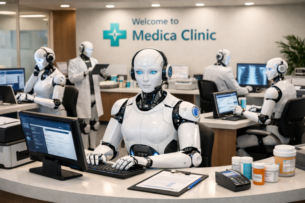 AI automated front-desk