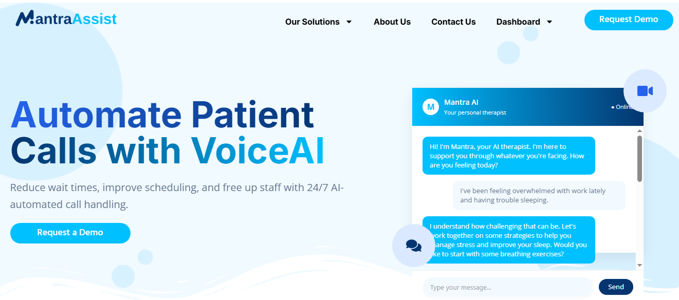 Mantra Assist Voice AI