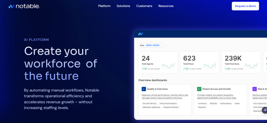 Notable Health Workflow Automation
