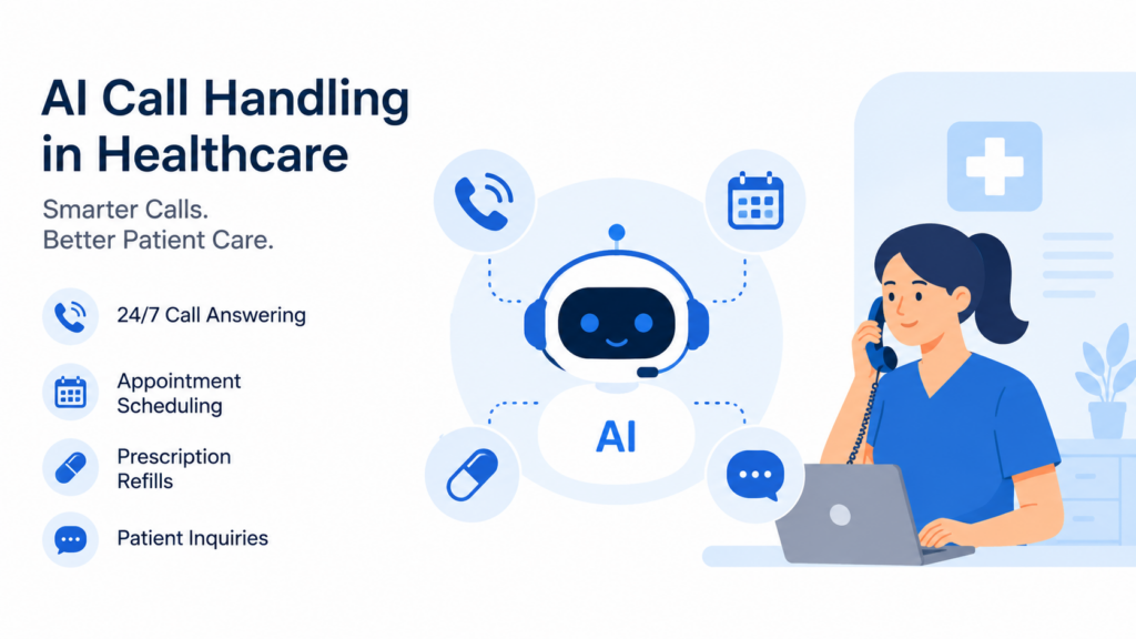 AI call handling in healthcare