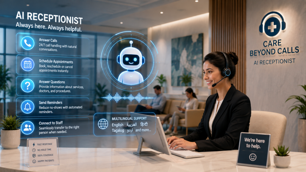 AI Receptionist Companies in UAE Top Providers for Businesses