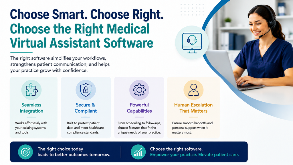 Choosing the Right Medical Virtual Assistant Software