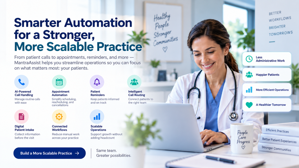 How MantraAssist Can Support Scalable Practice Operations