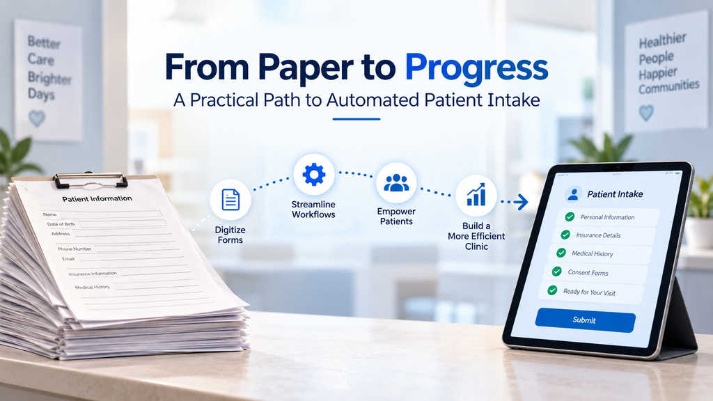 How Clinics Can Transition From Paper to Automated Patient Intake